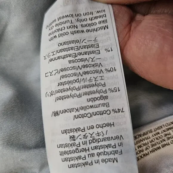 J.Crew Women's High Rise Skinny Jeans Dark Wash Stretch Denim Sz 26 - Picture 8 of 8